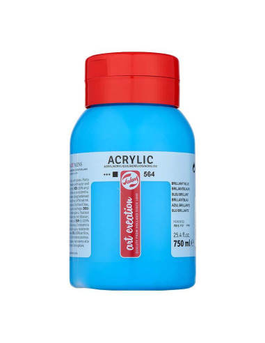 ACRILICO TAC 750 ML AZUL BRILLANTE 564
