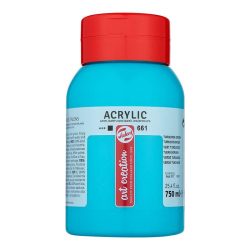 ACRILICO TAC 750 ML VERDE TURQUESA 661