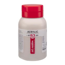 ACRILICO TAC 750 ML PLATA 800