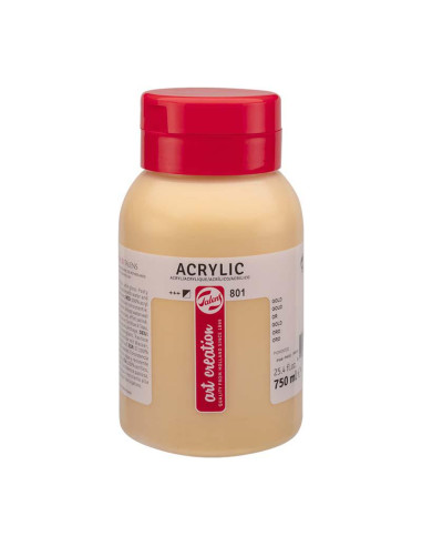 ACRILICO TAC 750 ML ORO 801