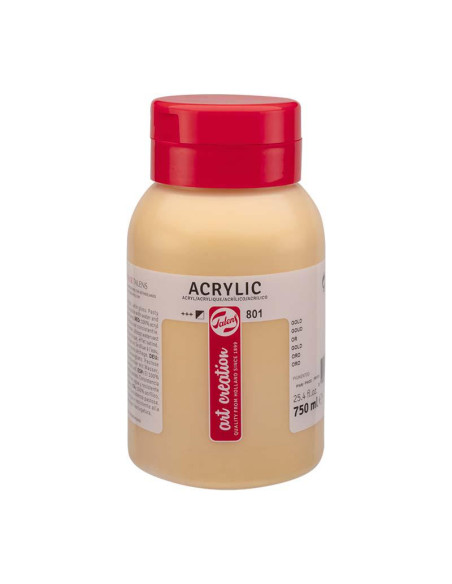 ACRILICO TAC 750 ML ORO 801