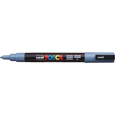 ROTULADOR POSCA PC-3M GRIS PIZARRA