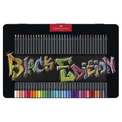 LAPICES FABER CASTELL BLACK EDITION LATA/36