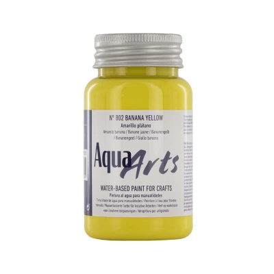 PINTURA TITAN AQUA 100ML AMARILLO PLATANO