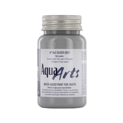 PINTURA TITAN AQUA 100ML GRIS PLATA