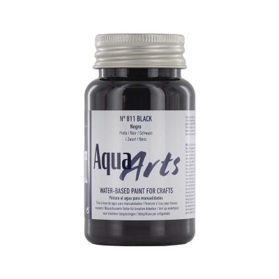 PINTURA TITAN AQUA 100ML NEGRO