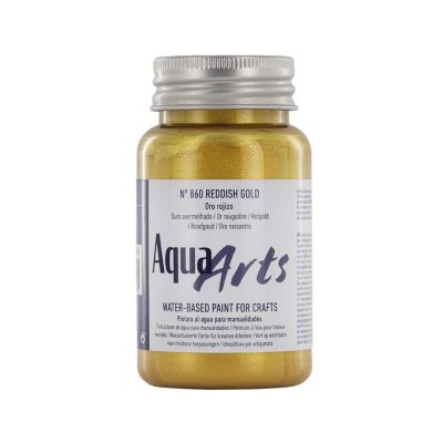 PINTURA TITAN AQUA 100ML METALIZADO ORO ROJIZO