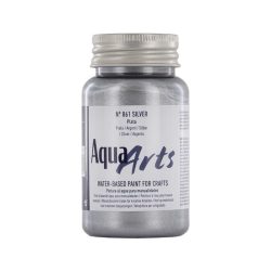 PINTURA TITAN AQUA 100ML METALIZADO PLATA