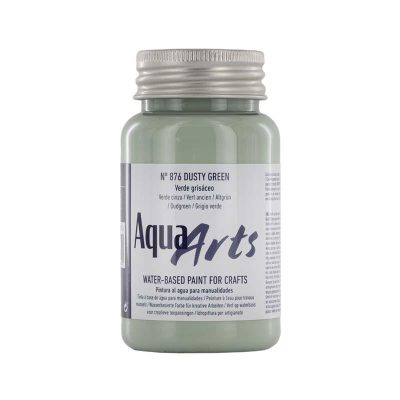 PINTURA TITAN AQUA 100ML PASTEL VERDE GRISACEO