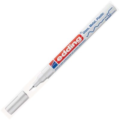 ROTULADOR PERMANENTE EDDING 780 BLANCO