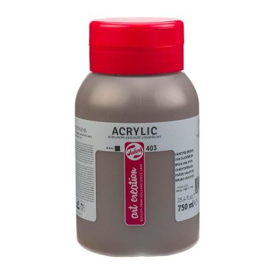 ACRILICO TAC 750 ML AMARILLO PARDO VAN DYCK 403