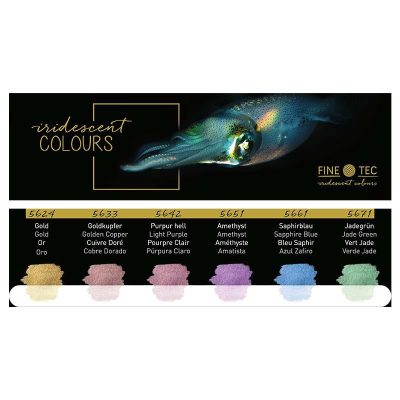 ACUARELAS FINETEC IRIDISCENTES PIXIE DUST 6 UDS