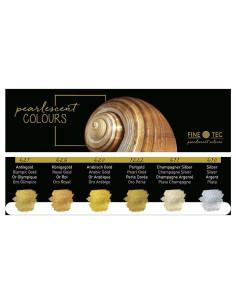 ACUARELAS FINETEC NACARADAS CLASIC 6 UDS