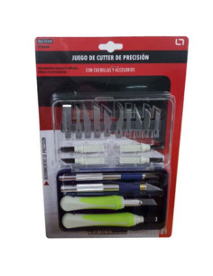 CUTTERS  CUCHILLAS Y ACCESORIOS PACK 22 UDS
