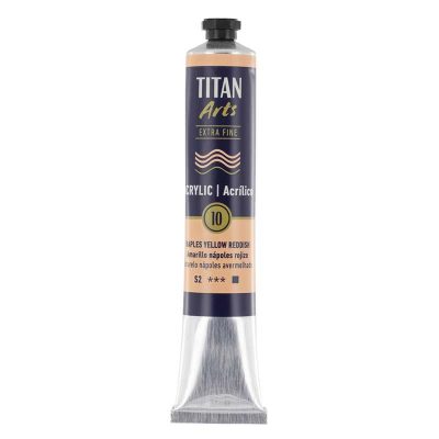 ACRILICO TITAN 60ML AMARILLO NAPOLES ROJIZO 10