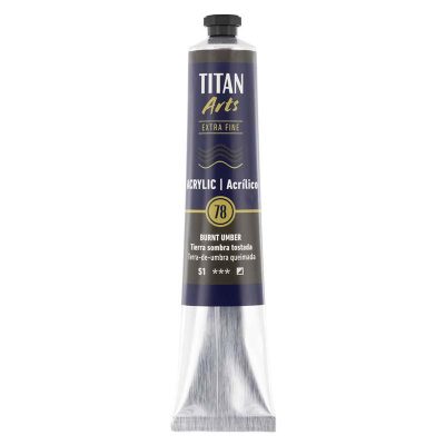 ACRILICO TITAN 60ML TIERRA SOMBRA TOSTADO 78