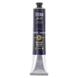 ACRILICO TITAN 60ML NEGRO OXIDO 83
