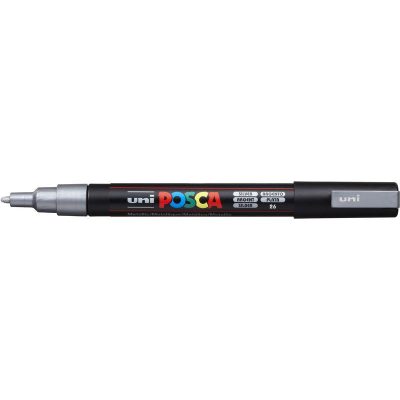 ROTULADOR POSCA PC-3M PLATA