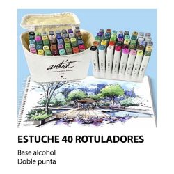 ROTULADOR ALEX BOG ARTIST SET 40 UDS BASIC LIMITED