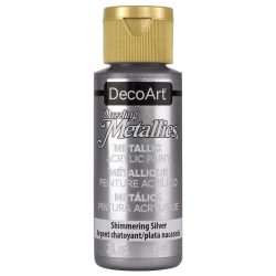 PINTURA AMERICANA 59ml METALIZADO PLATA No 70