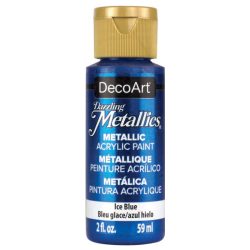 PINTURA AMERICANA 59ml METALIZADO AZUL HIELO No 75