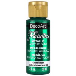 PINTURA AMERICANA 59ml METALIZADO VERDE CRIS No 76