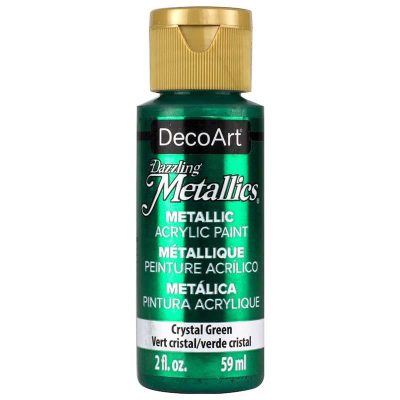 PINTURA AMERICANA 59ml METALIZADO VERDE CRIS No 76
