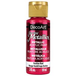 PINTURA AMERICANA 59ml METAL FESTIVE RED No 262
