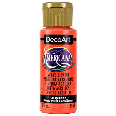 PINTURA AMERICANA 59ml NARANJA LLAMA No 315