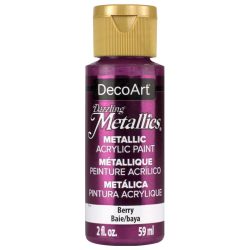 PINTURA AMERICANA 59ml METALIZADO BERRY No 320