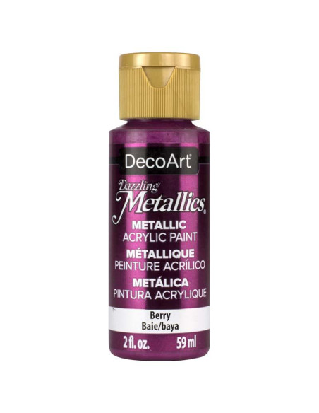 PINTURA AMERICANA 59ml METALIZADO BERRY Nº 320