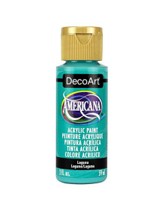 PINTURA AMERICANA 59ml VERDE LAGUNA Nº 350