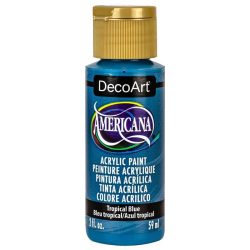 PINTURA AMERICANA 59ml TROPICAL BLUE No 375