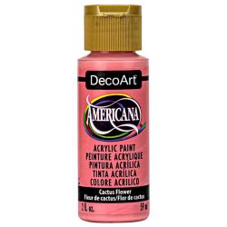 PINTURA AMERICANA 59ml CACTUS FLOWER  FRESA  N384