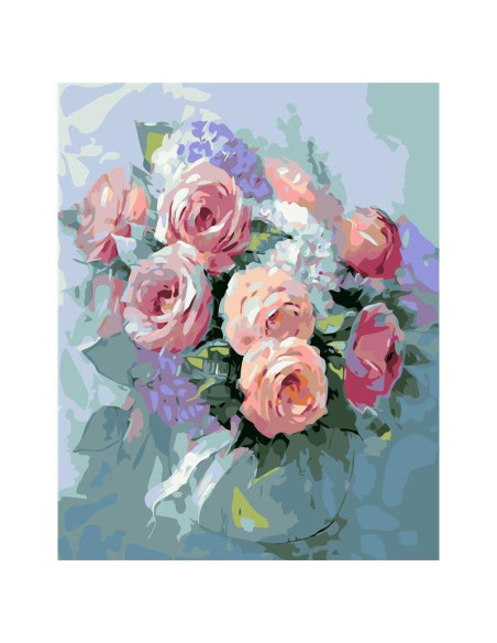 LIENZO PINTAR POR NUMEROS ALEX BOG MOD SG-1859