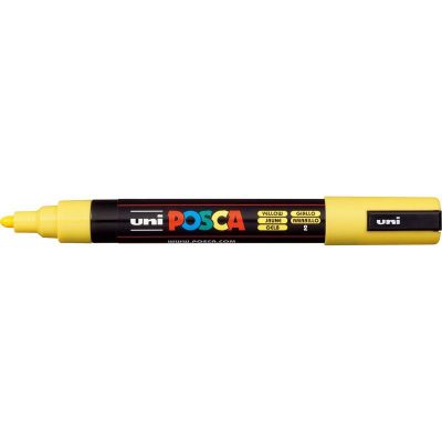 ROTULADOR POSCA PC-5M AMARILLO