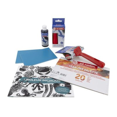 SET INICIACION AL LINOLEUM TALENS