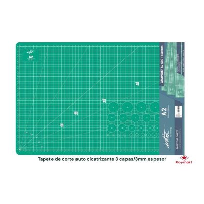 PLANCHA CORTE ROYMART 60X45 CM VERDE