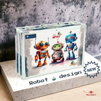 MALETIN ARTISTA LITTLE ARTIST ROBOTS 145 PIEZAS