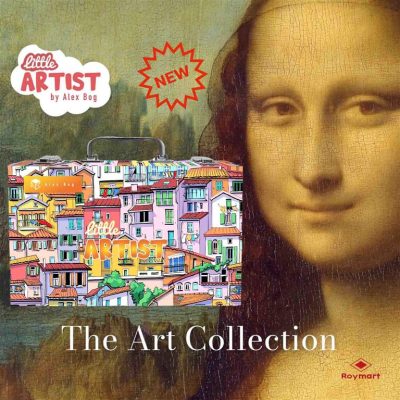 MALETIN ARTISTA LITTLE ARTIST HOUSES 53 PIEZAS
