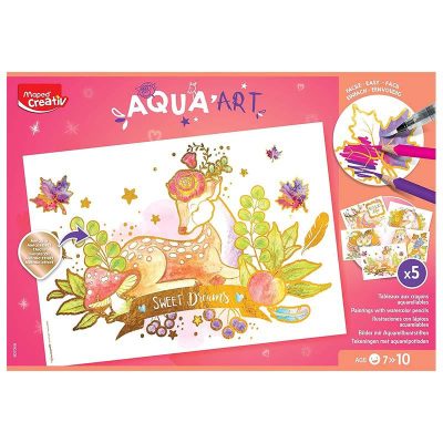 SET LAPICES ACUARELABLES MAPED CREATIVE