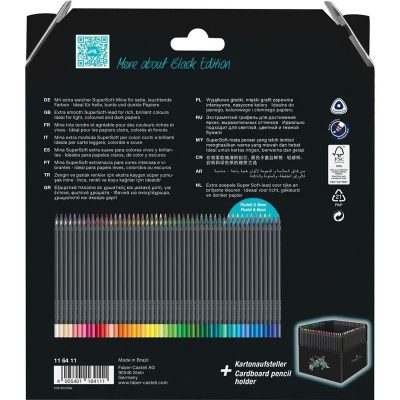 LAPICES FABER CASTELL BLACK EDITION C/100