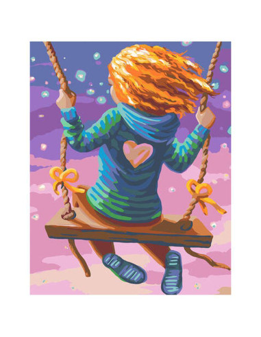 LIENZO ALEX BOG PINTAR POR NUMEROS MOD SG-3833