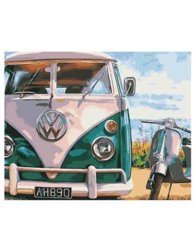 LIENZO ALEX BOG PINTAR POR NUMEROS MOD SG-1878