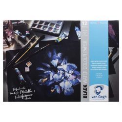 BLOC PARA ACUARELA VAN GOGH A3 260G 12H NEGRO