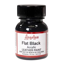 PINTURA CUERO ANGELUS 29 5ml FLAT BLACK