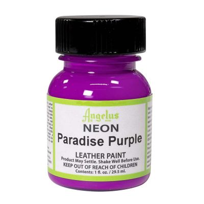 PINTURA CUERO NEON ANGELUS 29 5ml PARADISE PURPLE