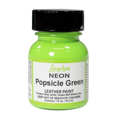 PINTURA CUERO NEON ANGELUS 29 5ml POPSICLE GREEN