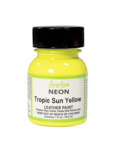 PINTURA CUERO NEON ANGELUS 29 5ml TROPICSUN YELLOW