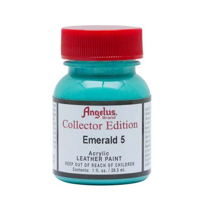 PINTURA CUERO ANGELUS 29 5ml EMERALD 5